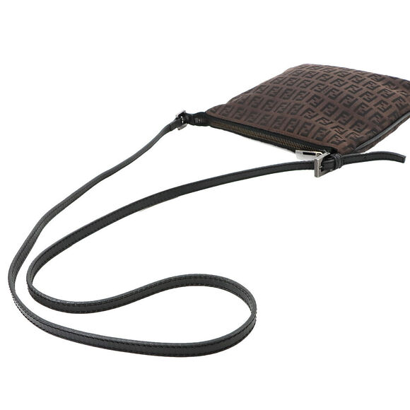 Fendi Zucchino Mamma Baguette Shoulder #163893F30B - Picture 5 of 10